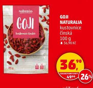 GOJI NATURALIA kustovnice čínská, 100 g  