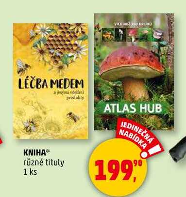 KNIHA různé tituly, 1 ks 