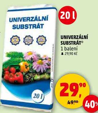 UNIVERZÁLNÍ SUBSTRÁT, 1 balení 