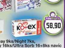 Kotex Ultra Sorb Super tampóny 16 ks + 8ks
