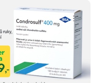 CONDROSULF® 400 mg 180 tvrdých tobolek
