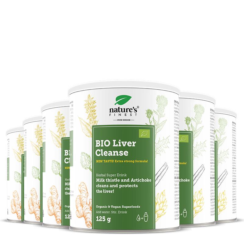 100% Ostropestřec Mariánský & Artičok | 6x Liver Cleanse® od Nature's Finest | Veganský Produkt pro Obnovu Jater