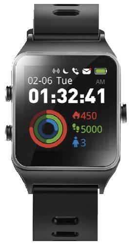 Chytré hodinky U-Band P1 PRO Black