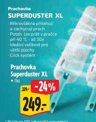 Prachovka SUPERDUSTER XL  1 ks