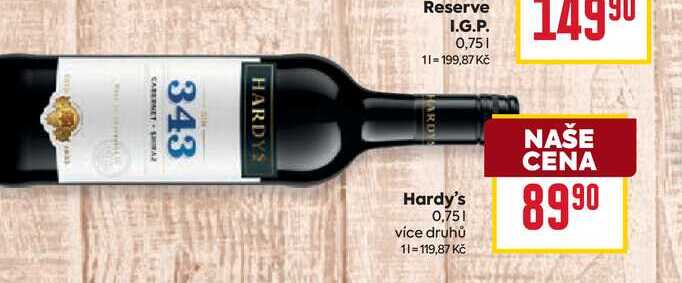 Hardy's 0,75l