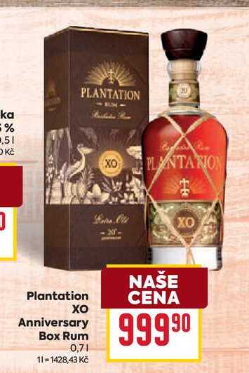 Plantation хо Anniversary Box Rum 0,7l