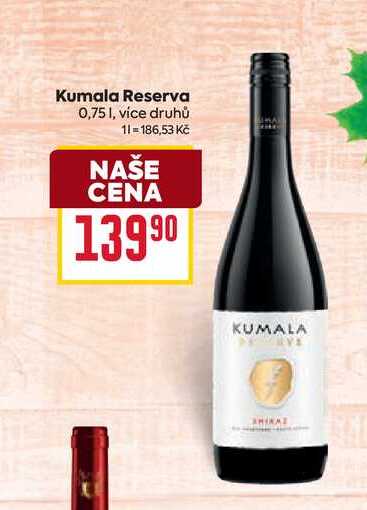Kumala Reserva 0,75l