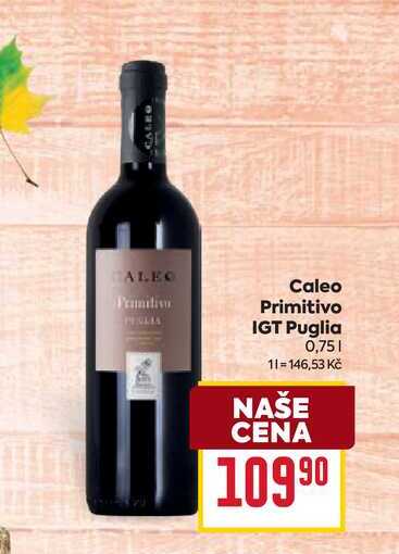 Caleo Primitivo IGT Puglia 0,75l