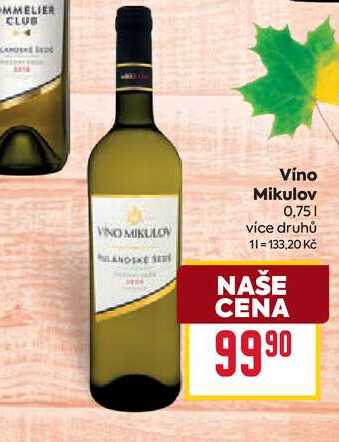 Víno Mikulov 0,75l