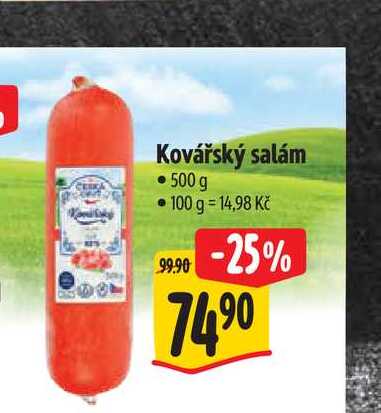 Kovářský salám 500 g 