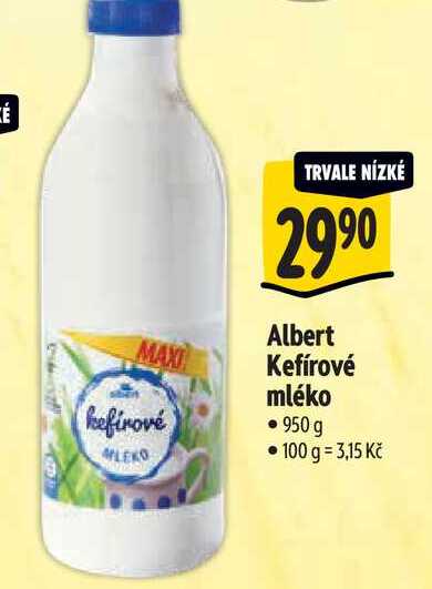  Albert Kefírové mléko  950 g  