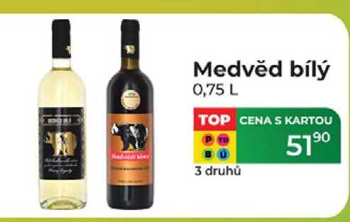 Medvěd bílý 0,75 L  