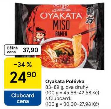 Oyakata Polévka, 83-89 g 