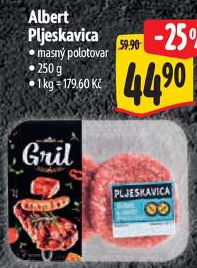 Albert Pljeskavica, 250 g
