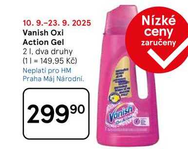 Vanish Oxi Action Gel, 2 l