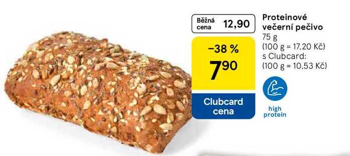 Proteinové večerní pečivo, 75 g 