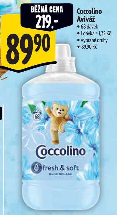 Coccolino Aviváž, 68 dávek