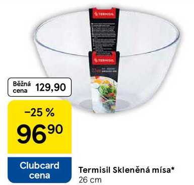 Termisil Skleněná mísa, 26 cm 