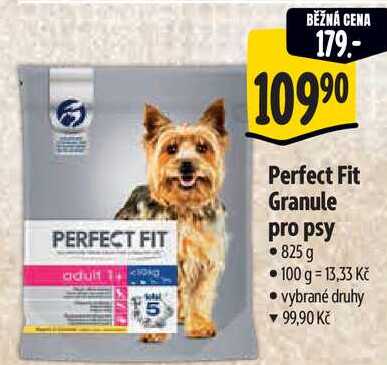 Perfect Fit Granule pro psy, 825 g 