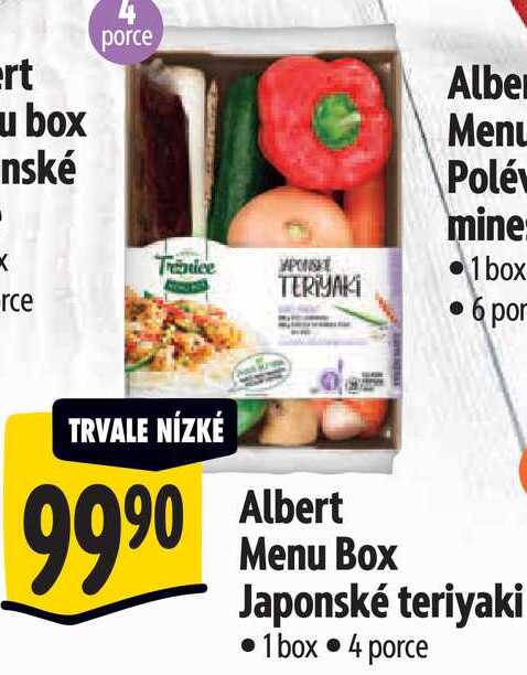 Albert Menu Box Japonské teriyaki 