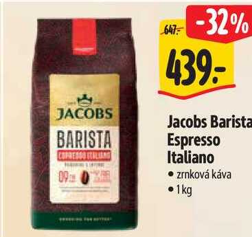 Jacobs Barista Espresso Italiano, 1 kg