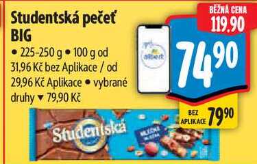 Studentská pečeť BIG, 225-250 g 