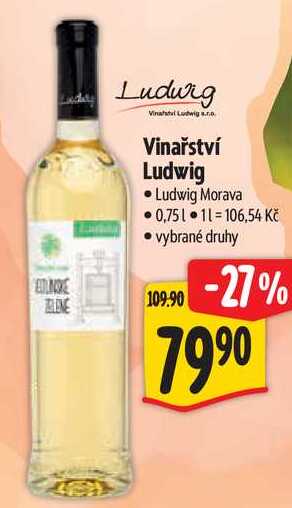 Vinařství Ludwig, 0,75 l