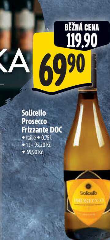  Solicello Prosecco Frizzante DOC 0,75 l