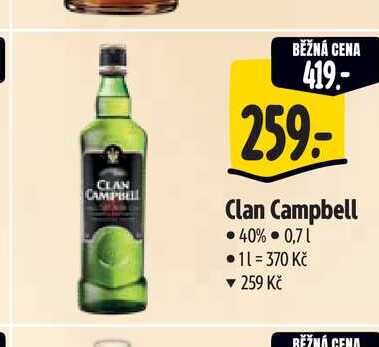   Clan Campbell 0,7 l