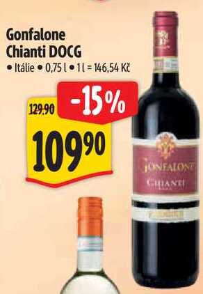 Gonfalone Chianti DOCG, 0,75 l