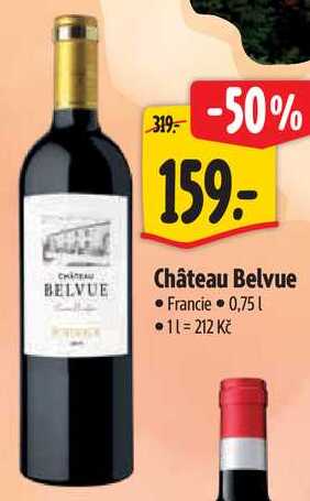 Château Belvue, 0,75 l