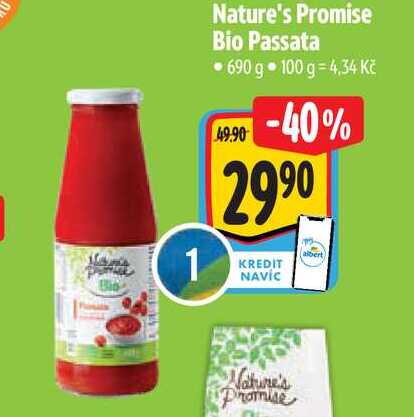   Nature's Promise Bio Passata 690 g  