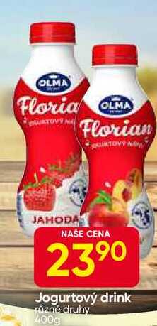 OLMA Florian Jogurtový drink různé druhy 400g