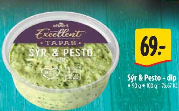   Sýr & Pesto - dip 90 g 