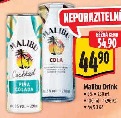 Malibu Drink, 250 ml