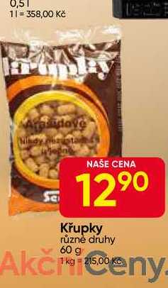 Křupky různé druhy 60 g