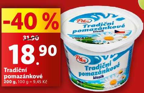 Tradiční pomazánkové, 200 g