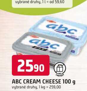 ABC CREAM CHEESE 100 g 