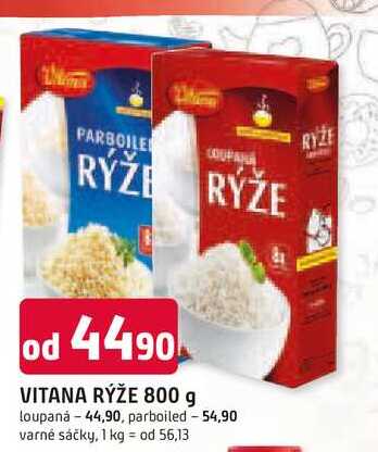VITANA RÝŽE 800 g loupaná
