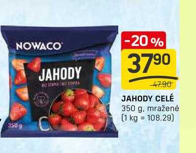 NOWACO JAHODY 350g