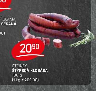 ŠTÝRSKÁ KLOBÁSA 100 g