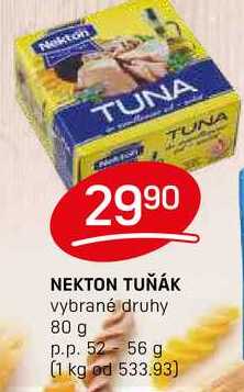 NEKTON TUŇÁK 80g