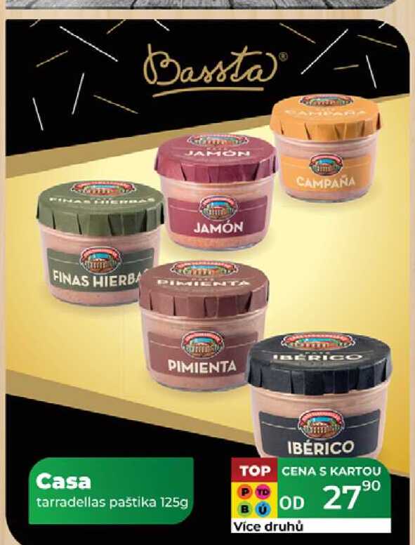 Casa tarradellas paštika 125g 