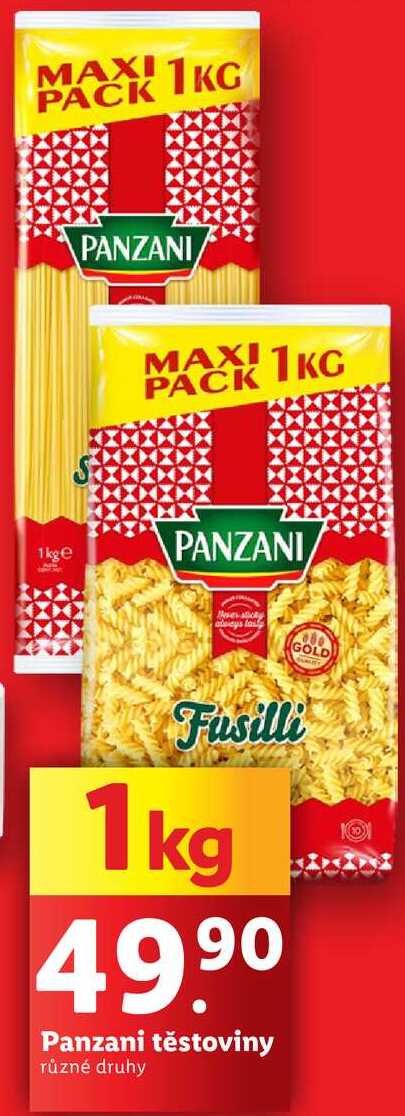 Panzani těstoviny, 1 kg
