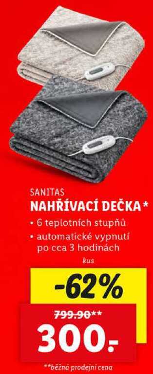 NAHŘÍVACÍ DEČKA