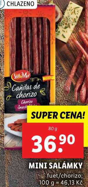 MINI SALÁMKY, 80 g