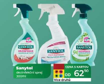 Sanytol dezinfekční sprej 300ml  