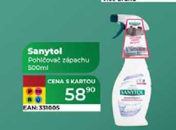 Sanytol Pohlčovač zápachu 500ml  