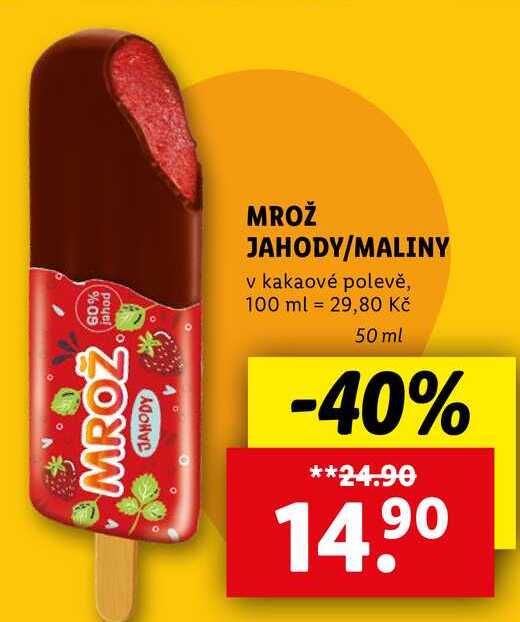 MROŽ JAHODY/MALINY, 50 ml