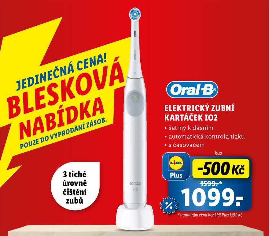 ELEKTRICKÝ ZUBNÍ KARTÁČEK IO2